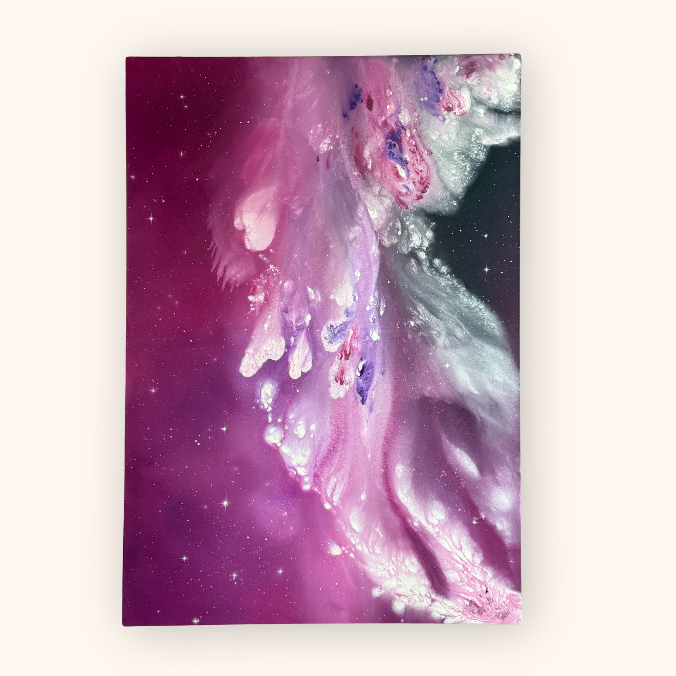 Abstrakte Kunst aus Wiesbaden von Sophie Drummer. Zeitgenössische Malerei voller Ausdruck, Tiefe & Gefühl für Sammler