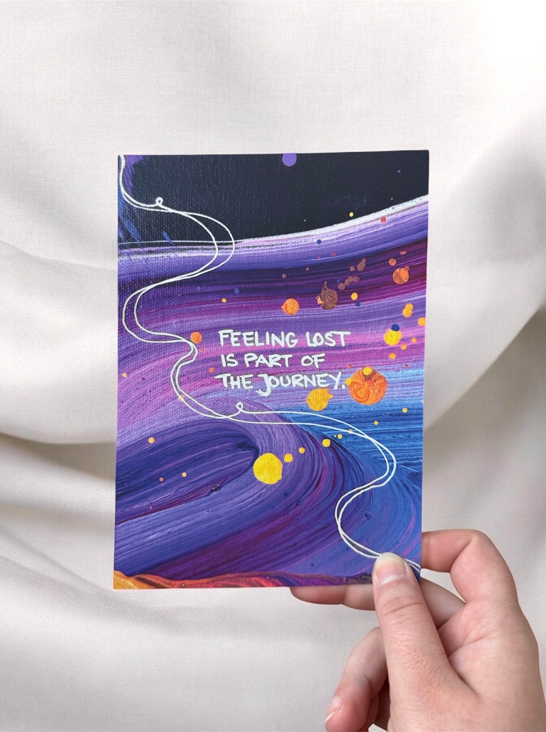 Postkarte THE JOURNEY