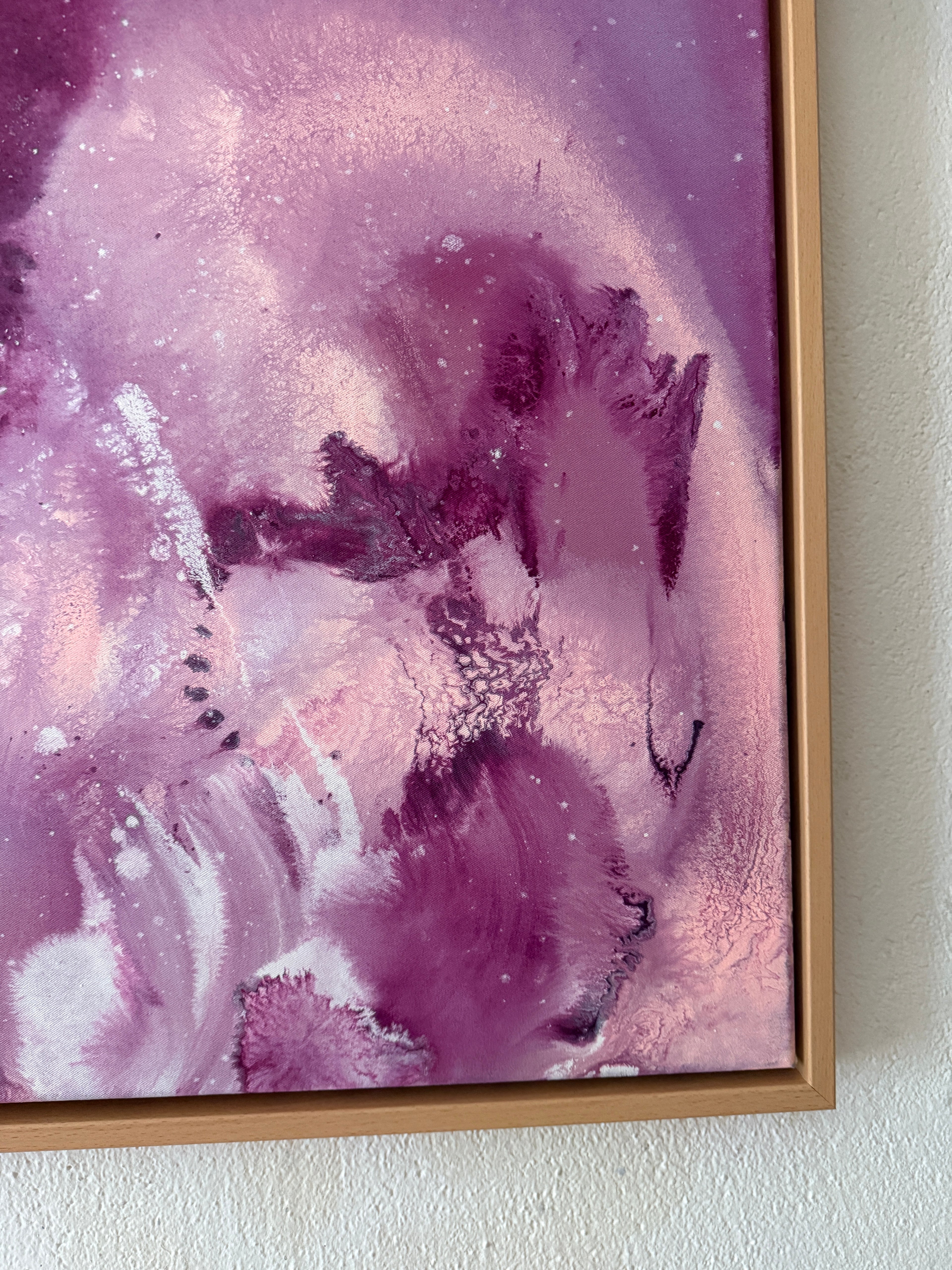 Zeitgenössische abstrakte Kunst aus Wiesbaden von Sophie Drummer - einzigartiges Originalgemälde für moderne Interiors, Sammler:innen und Galerien. Perfekt für stilvolle Raumgestaltung und exklusive Kunstsammlung.