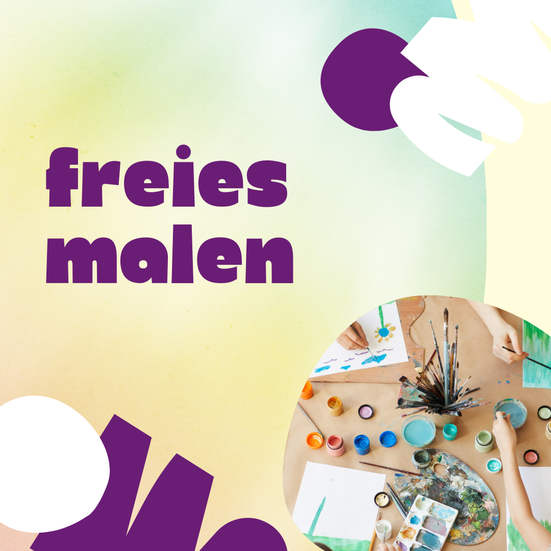 Kindermalkurse in Wiesbaden bei Sophie Drummer: Kreativität entfalten, spielerisch malen lernen & die Freude an Farben entdecken. Für Kinder von 5 - 11 Jahren. Kinderbetreuung mit Herz für mehr Kreativität